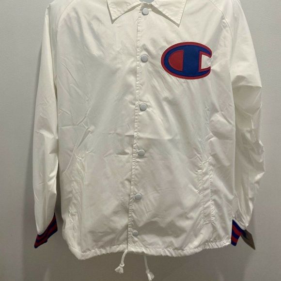 Champion Men Coaches Jacket Big C V5089 549973 / M NEW - Picture 2 of 8
